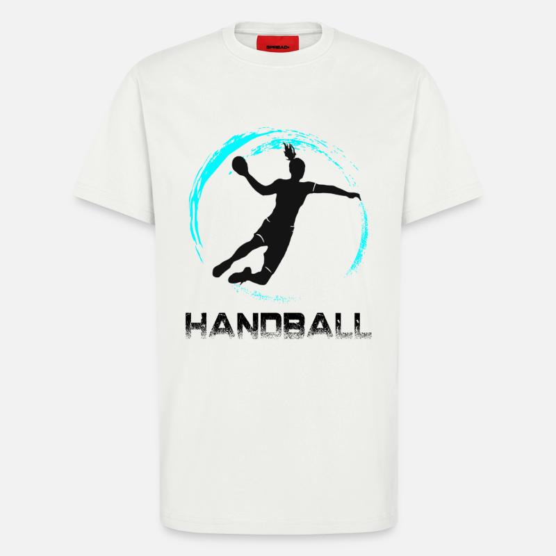 Handball - T-Shirt - made by SPREAD - OFF WHITE