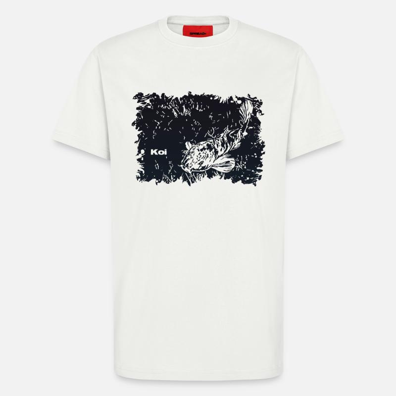 Koi Karpfen - T-Shirt - made by SPREAD - OFF WHITE