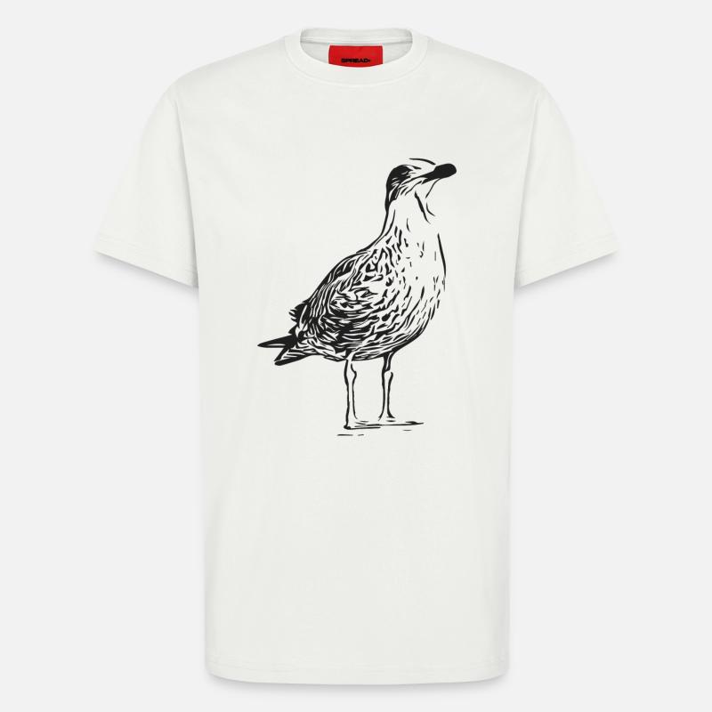 Eine Schöne Möwe - T-Shirt - made by SPREAD - OFF WHITE