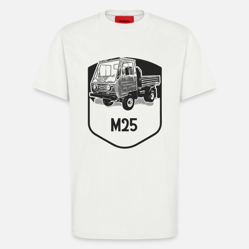 M25 Multicar DDR Klassiker - T-Shirt - made by SPREAD - OFF WHITE