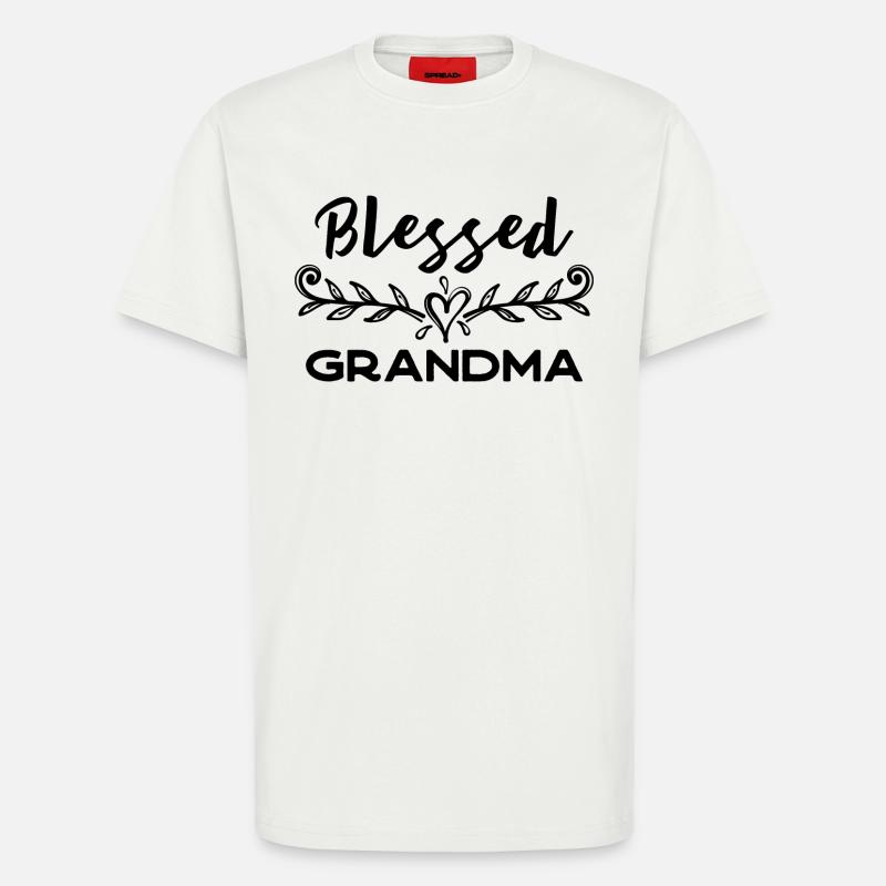 Großmutter Lieblingsoma Superoma Oma Statement - T-Shirt - made by SPREAD - OFF WHITE