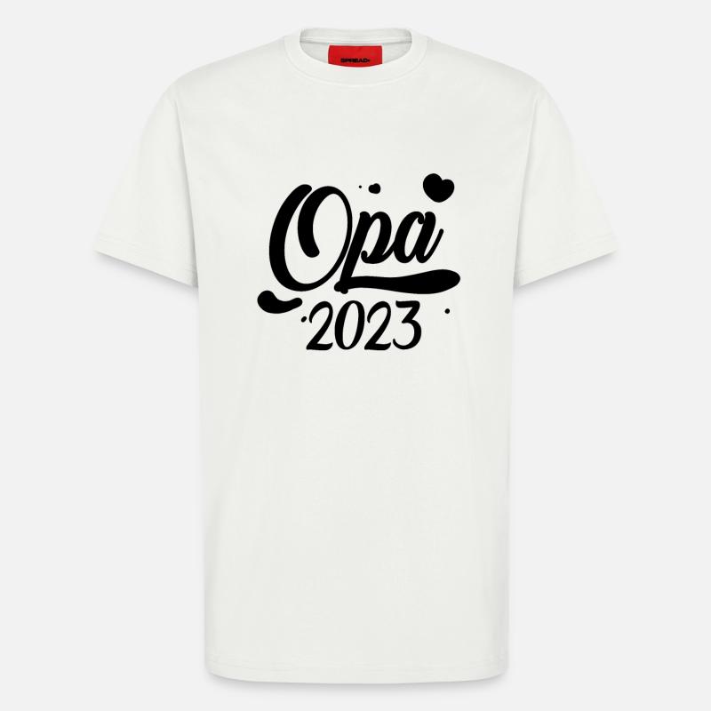 Opa 2023 loading - T-Shirt - made by SPREAD - OFF WHITE