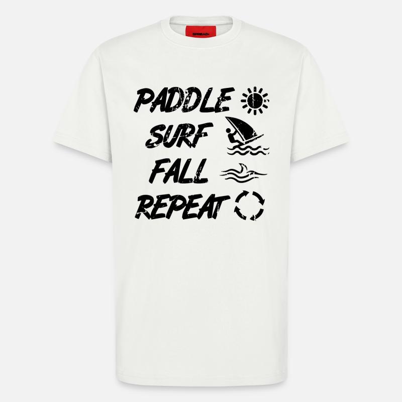 Windsurf Techniken - T-Shirt - made by SPREAD - OFF WHITE
