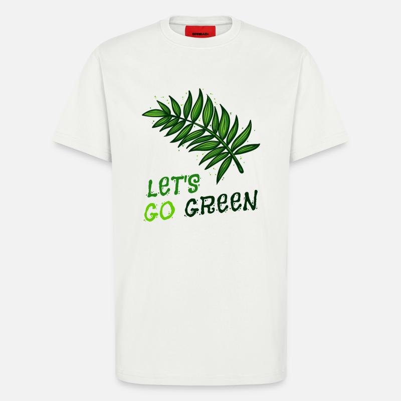 Environment Environmentalist Statement Eco-friendly - T-Shirt - made by SPREAD - OFF WHITE