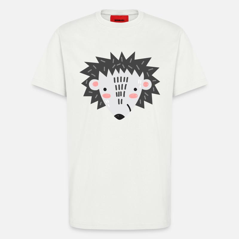 Igel "Max" - T-Shirt - made by SPREAD - OFF WHITE