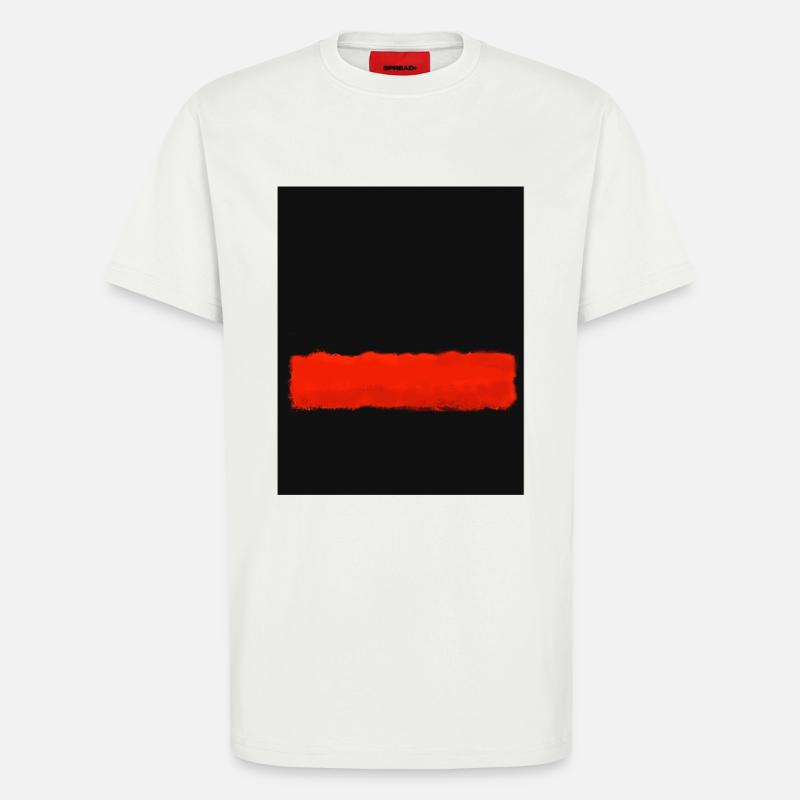 Rothko-Stil in digitalen Farben - T-Shirt - made by SPREAD - OFF WHITE