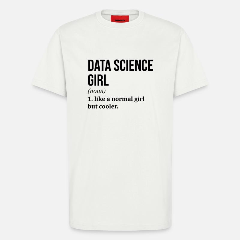 Data Science - T-Shirt - made by SPREAD - OFF WHITE
