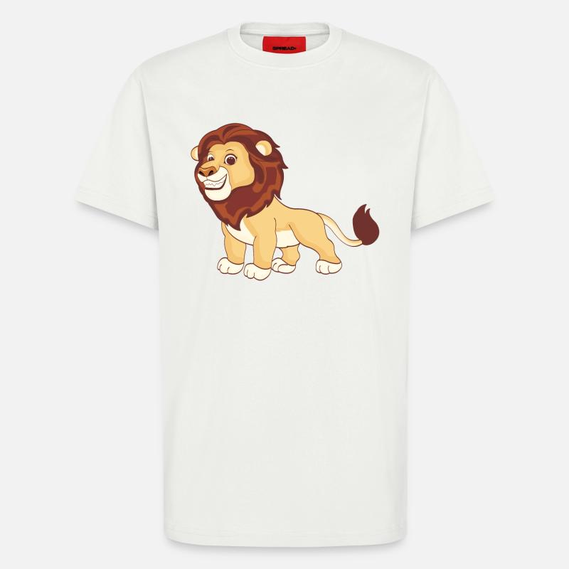 Ein prächtiger Löwe - T-Shirt - made by SPREAD - OFF WHITE