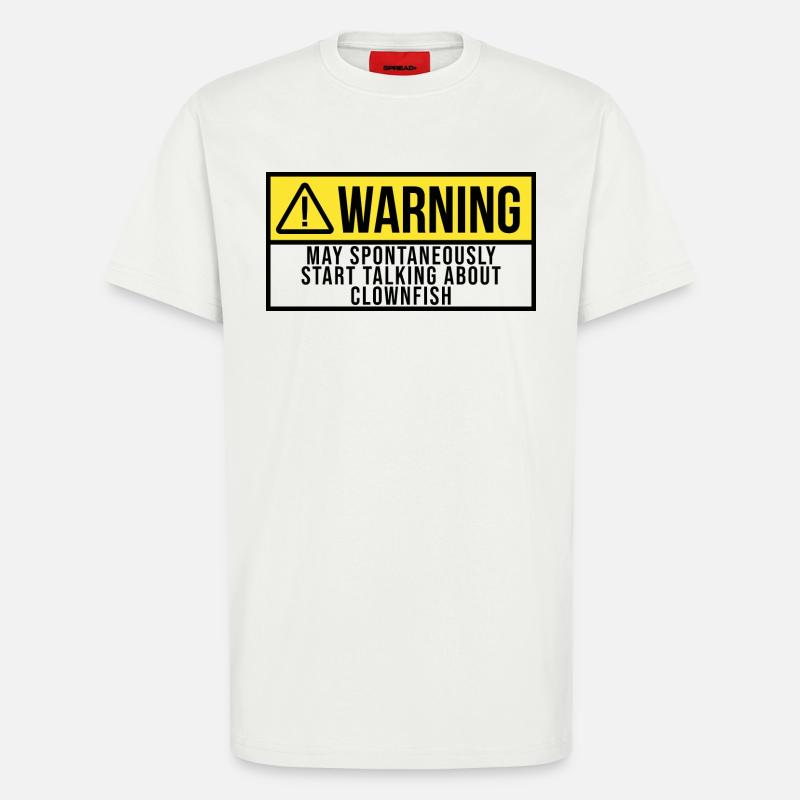 Clownfisch - T-Shirt - made by SPREAD - OFF WHITE