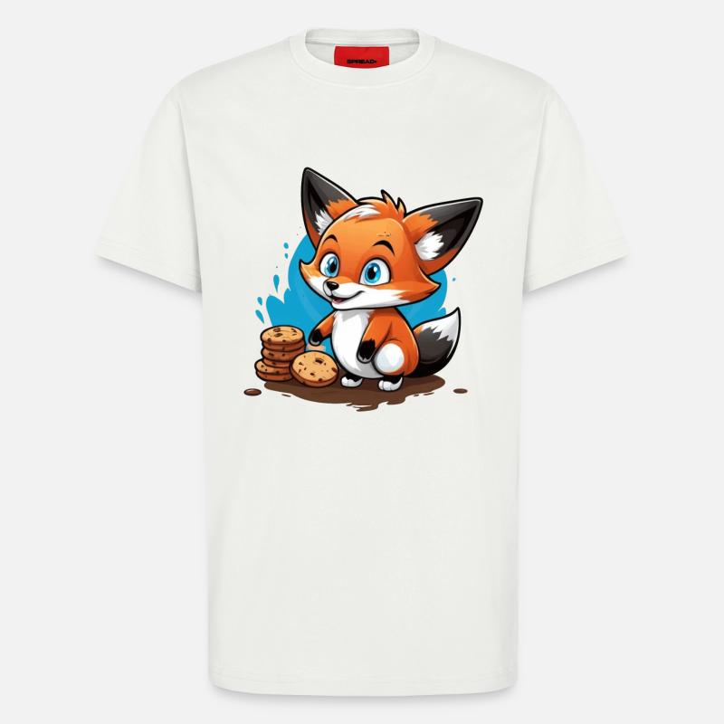 Fuchs Süßer Fratz - T-Shirt - made by SPREAD - OFF WHITE