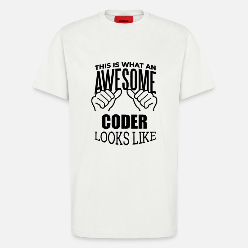 Programmierer - T-Shirt - made by SPREAD - OFF WHITE