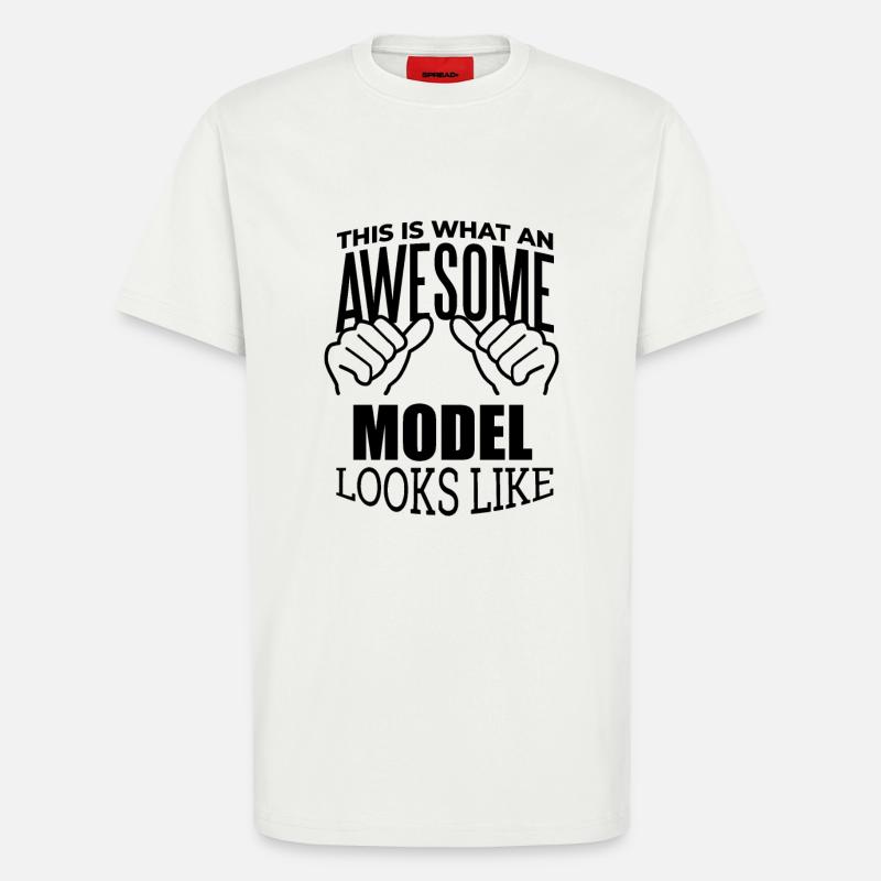 Modell - T-Shirt - made by SPREAD - OFF WHITE