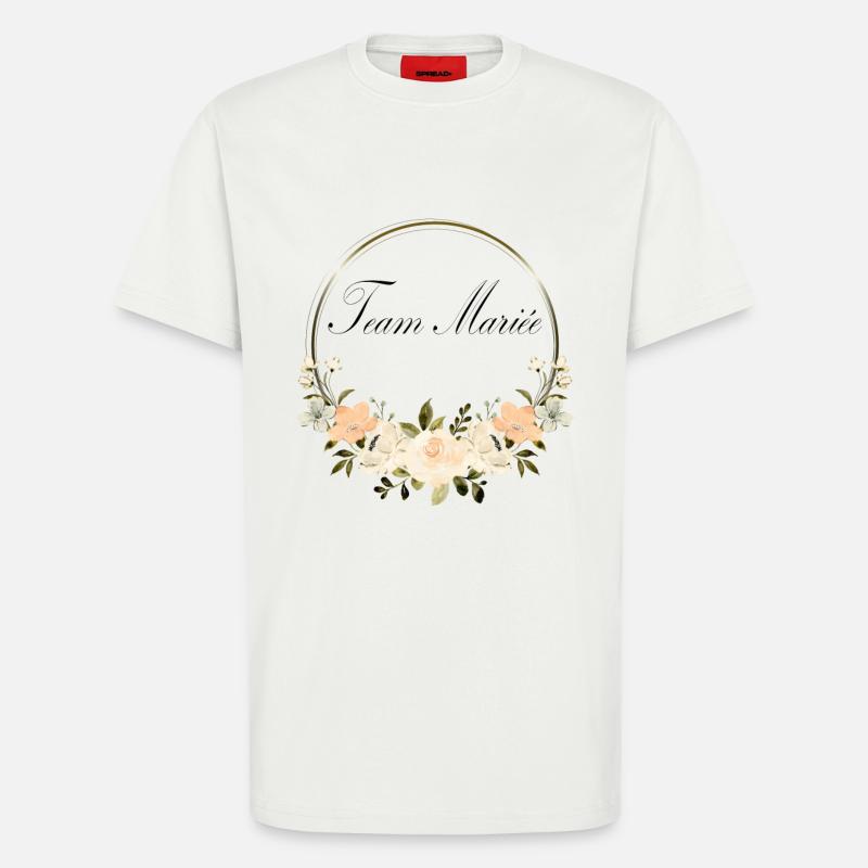 Braut-Team - T-Shirt - made by SPREAD - OFF WHITE