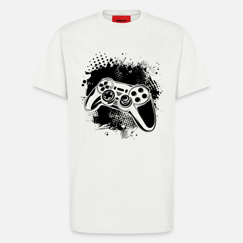 Game Controller - T-Shirt - made by SPREAD - OFF WHITE