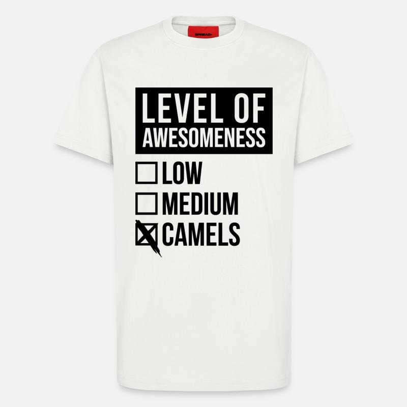 Kamel - T-Shirt - made by SPREAD - OFF WHITE