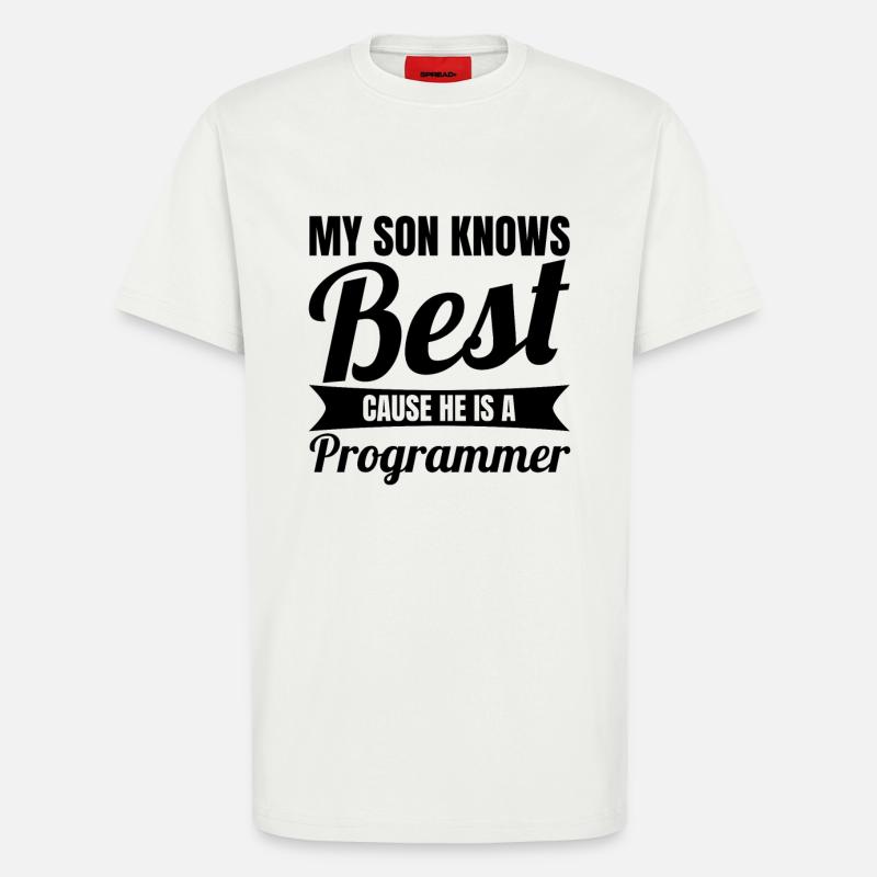 Programmer Son - T-Shirt - made by SPREAD - OFF WHITE