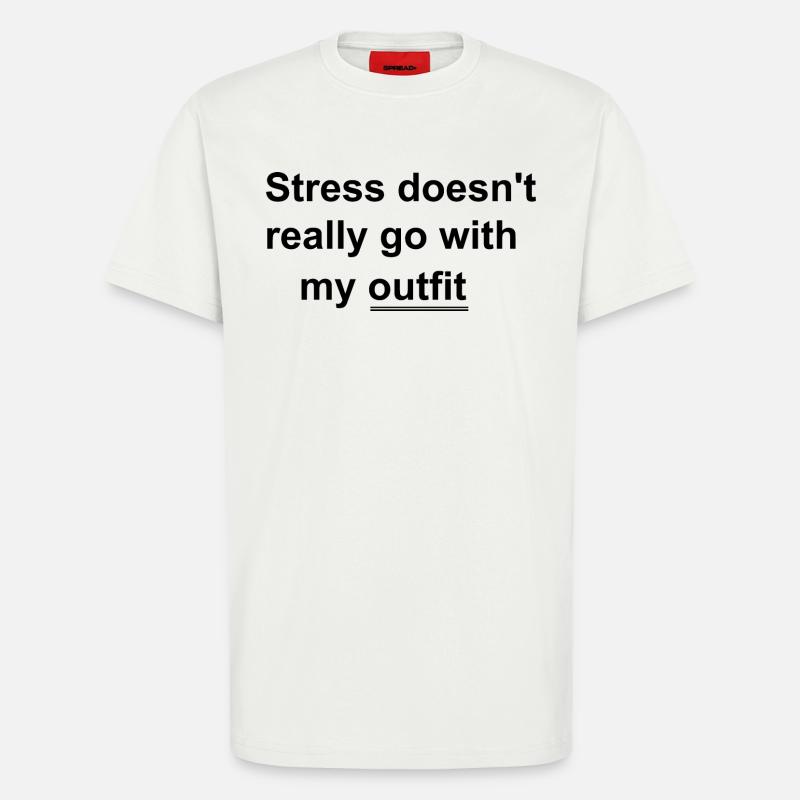 Trend Statement - T-Shirt - made by SPREAD - OFF WHITE
