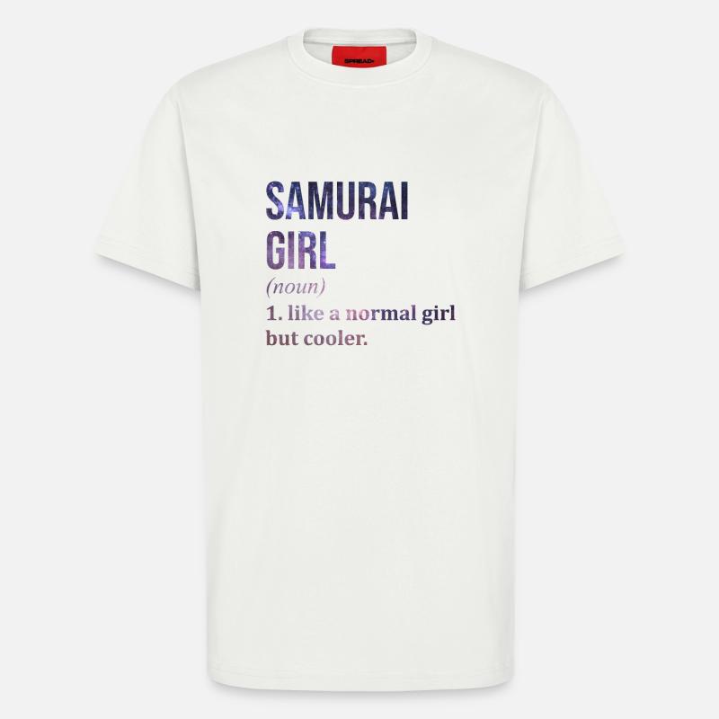 Samurai Samurai Samurai - T-Shirt - made by SPREAD - OFF WHITE