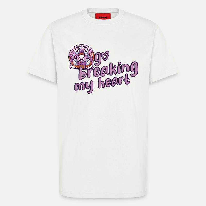 Doughnut - T-Shirt - made by SPREAD - OFF WHITE