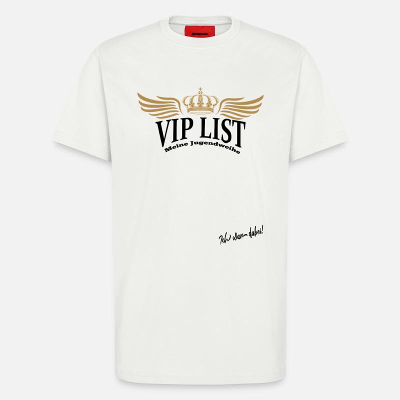 Jugendweihe Gästebuch - Jugendweihe 2026 - T-Shirt - made by SPREAD - OFF WHITE