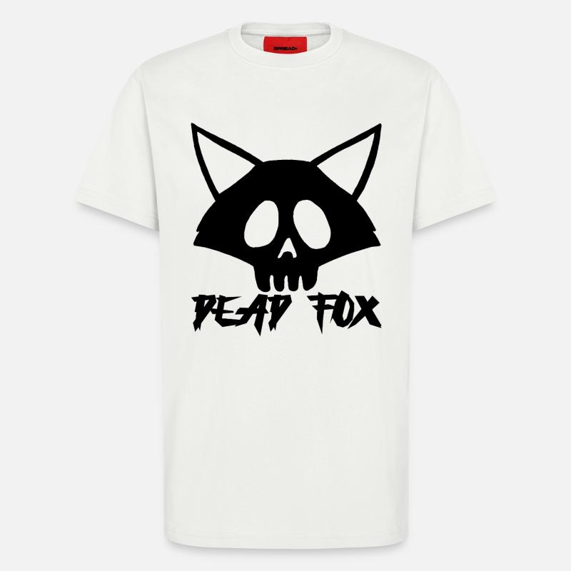 Schwarzfuchs Schädel - T-Shirt - made by SPREAD - OFF WHITE
