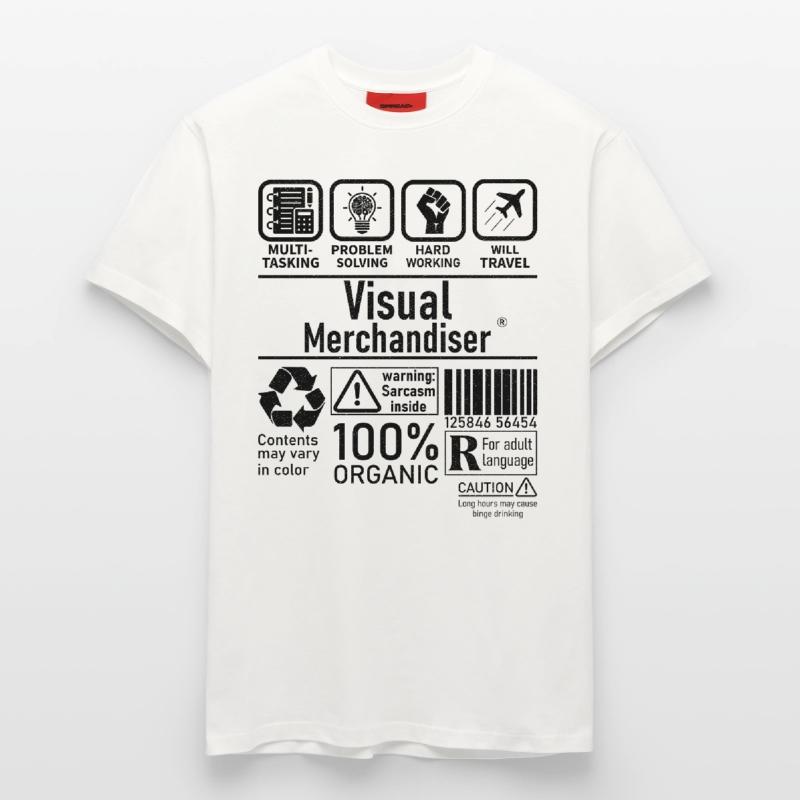 Visual Merchandiser multi tasking problem solving T-Shirt - made by SPREAD