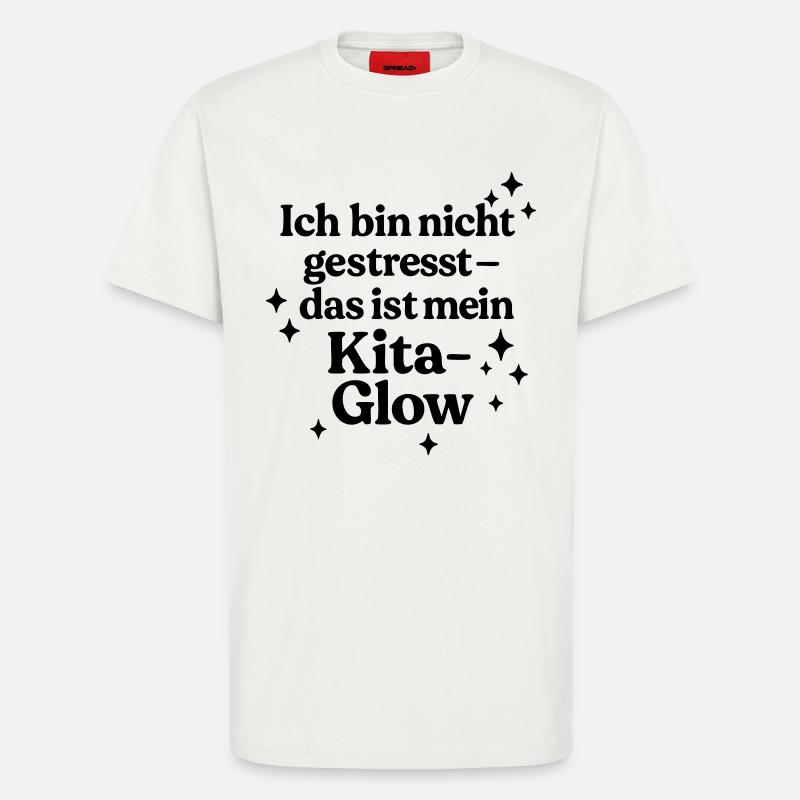 Ich bin nicht gestresst... - T-Shirt - made by SPREAD - OFF WHITE