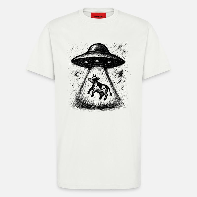 Möge die Milch mit dir sein - T-Shirt - made by SPREAD - OFF WHITE