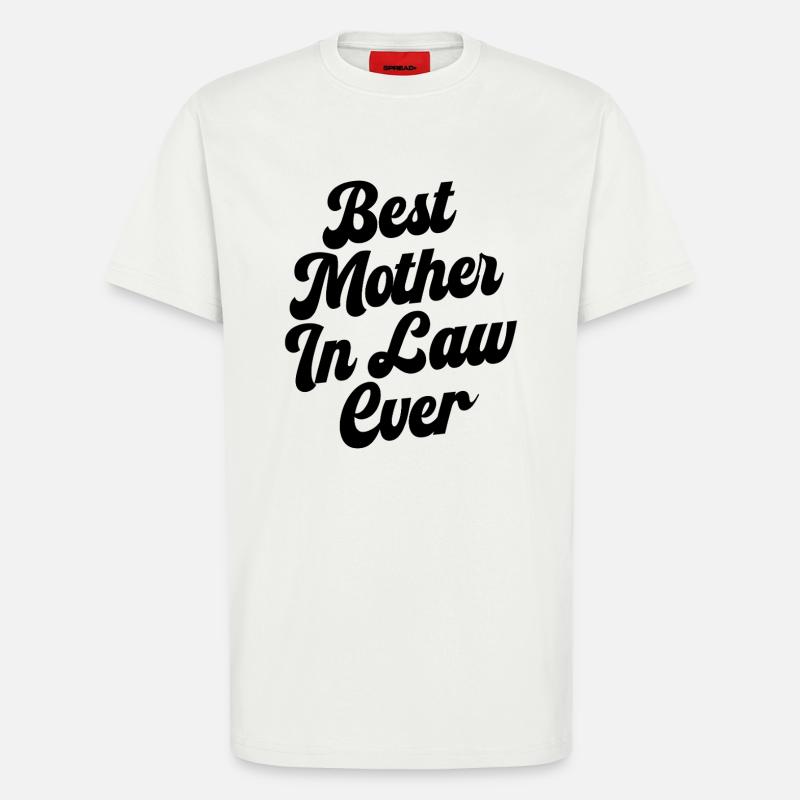 Die beste Schwiegermutter aller Zeiten - T-Shirt - made by SPREAD - OFF WHITE