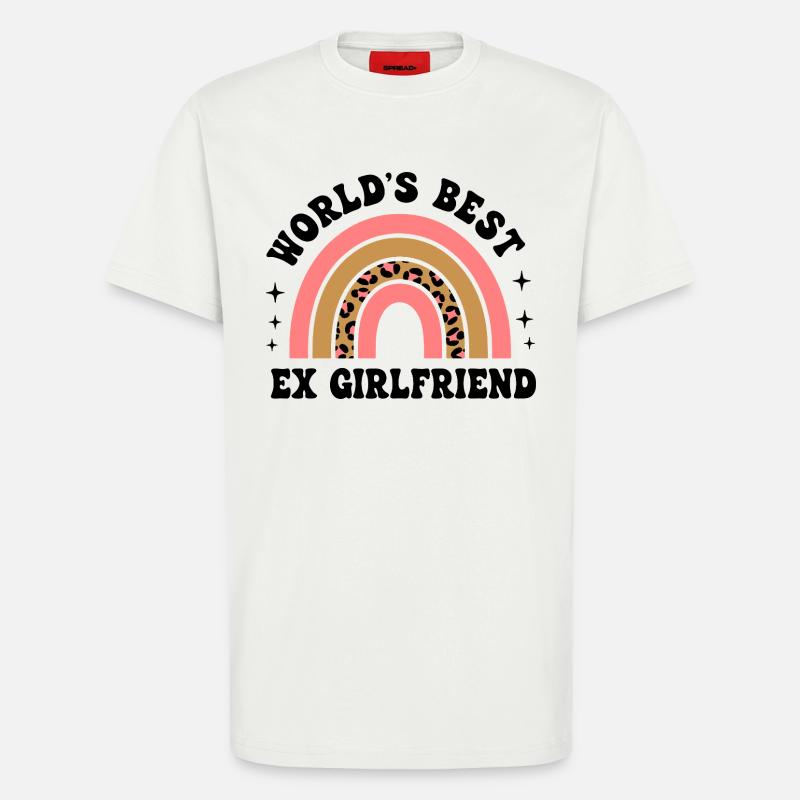 Leopard Rainbow Pattern - T-Shirt - made by SPREAD - OFF WHITE