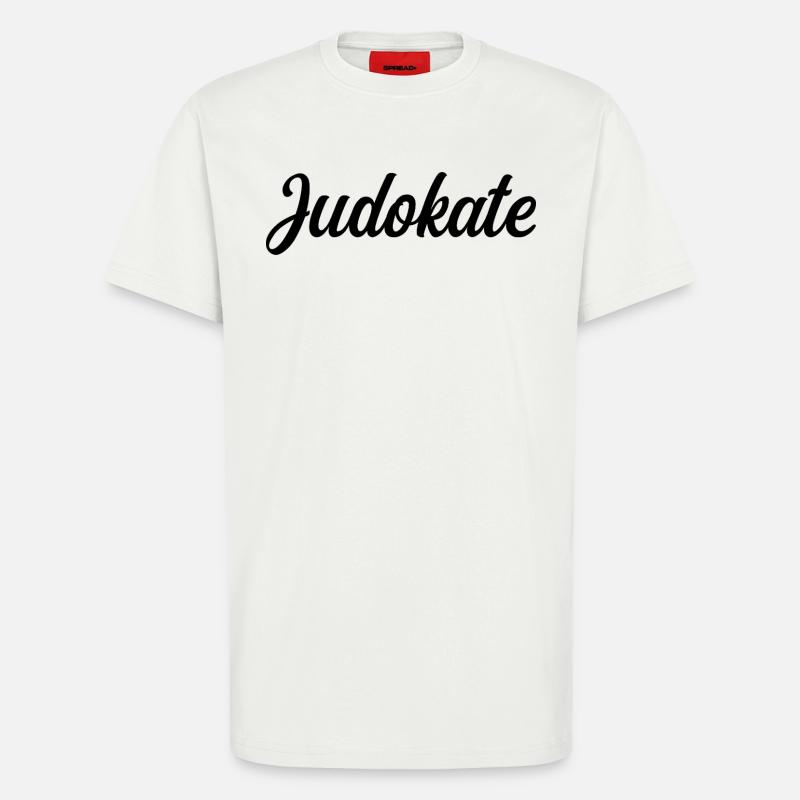 Judokate  - T-shirt bio décontracté fabriqué en UE - OFF WHITE