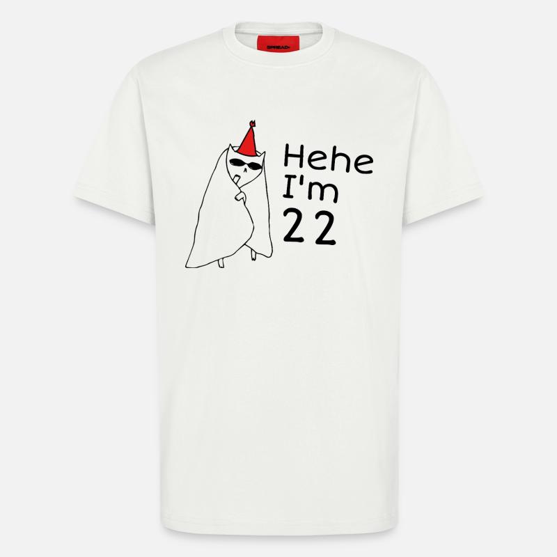 22-jähriges Jubiläum – 22-jähriges Jubiläumsgeschenk - T-Shirt - made by SPREAD - OFF WHITE