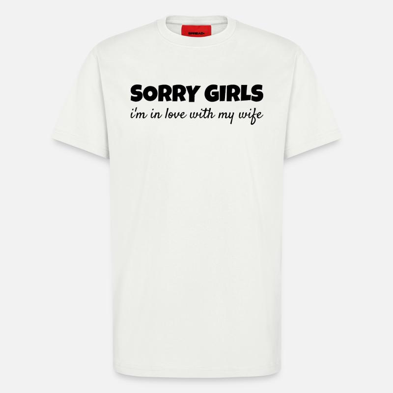 Vergeben Ehemann Stolz Liebesbeweis Romantisch - T-Shirt - made by SPREAD - OFF WHITE