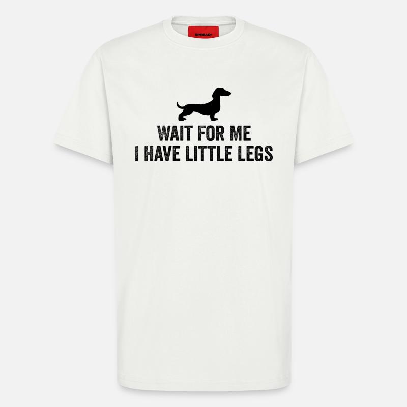 Bester Dackel Mama Papa Hundebesitzer Geschenk - T-Shirt - made by SPREAD - OFF WHITE