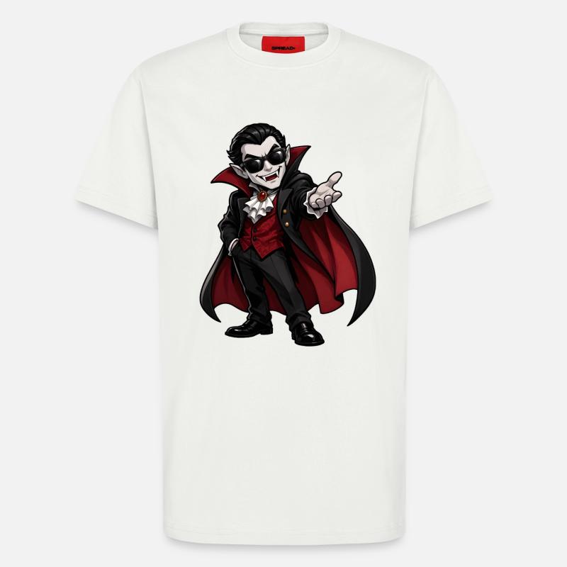Vampire - T-Shirt - made by SPREAD - OFF WHITE