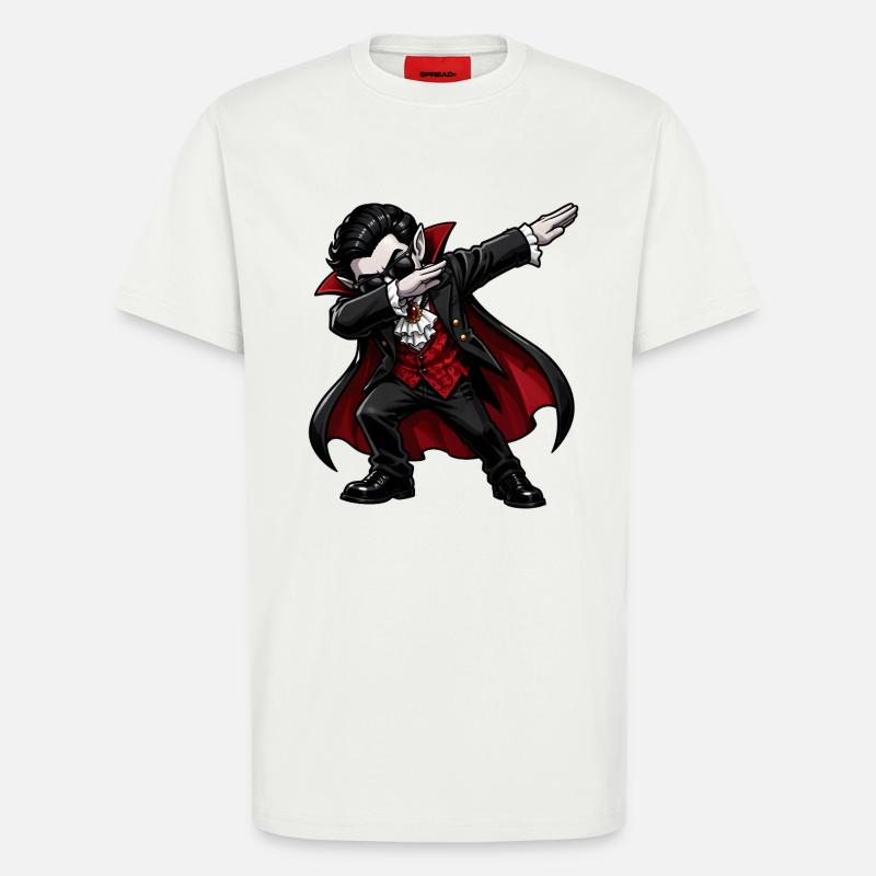 Dabbing Vampire - T-Shirt - made by SPREAD - OFF WHITE