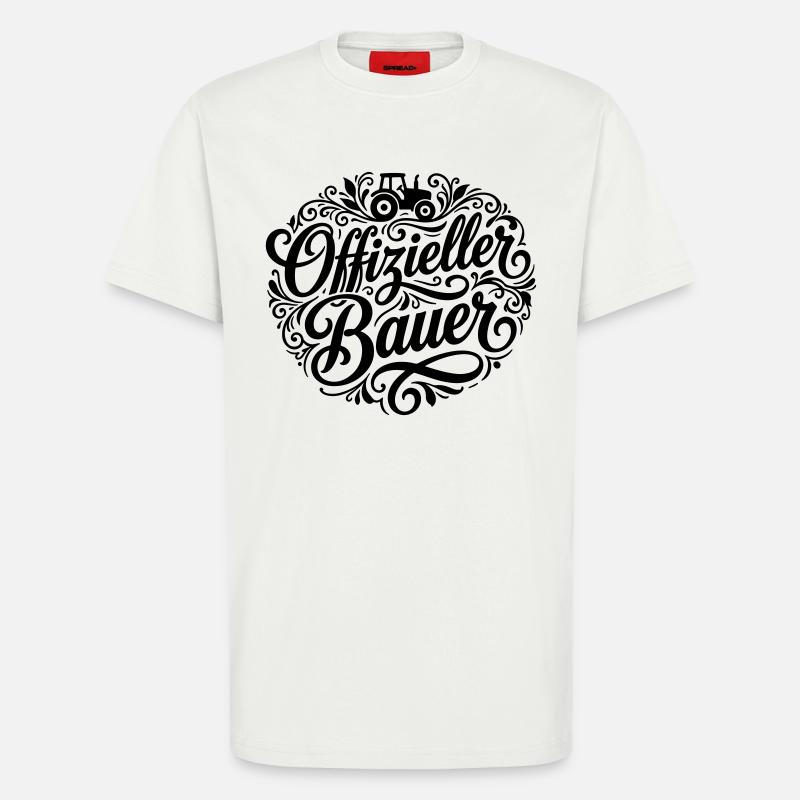 Offizieller Bauer - T-Shirt - made by SPREAD - OFF WHITE