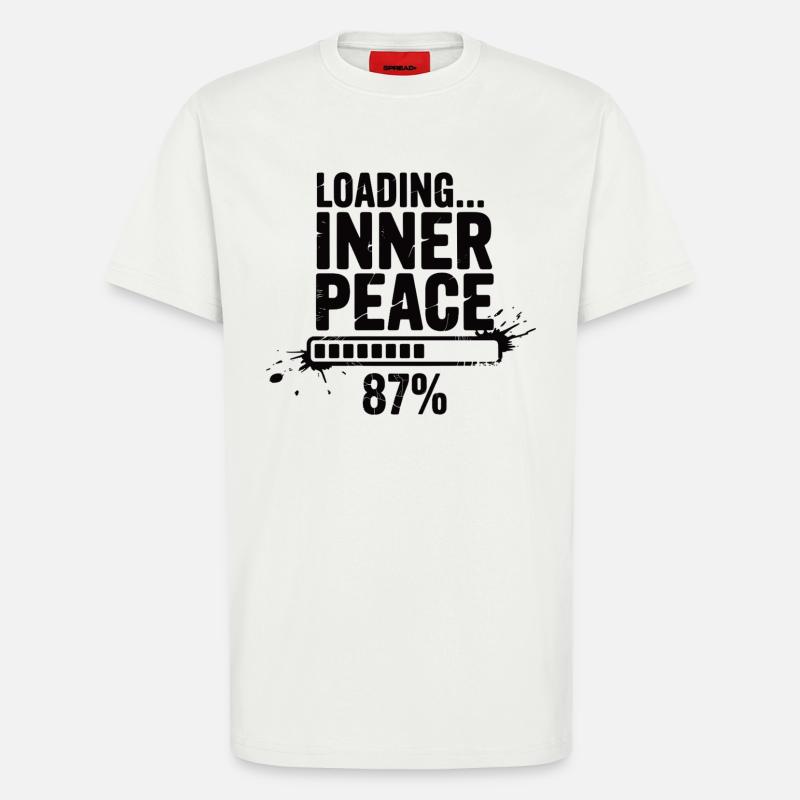 Loading Inner Peace - Sarkasmus Stress Shirt - T-Shirt - made by SPREAD - OFF WHITE