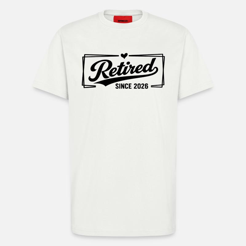 Legendary retired drummer still in rhythm - T-Shirt - made by SPREAD - OFF WHITE