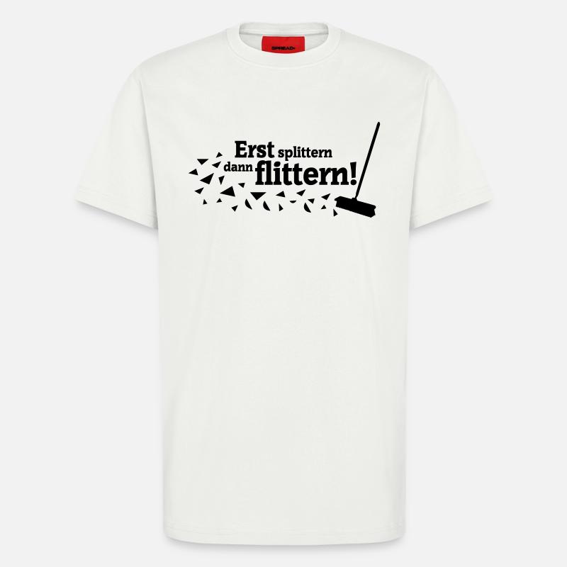 Polterabend Spruch - T-Shirt - made by SPREAD - OFF WHITE