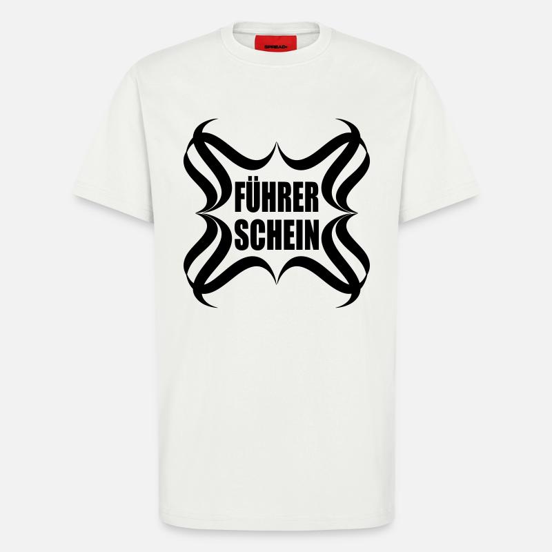 Congratulations driver's license passed - T-Shirt - made by SPREAD - OFF WHITE