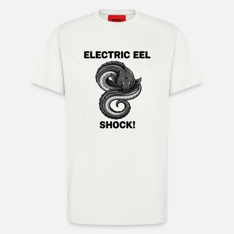 Electric Eel Shock Eel - T-Shirt - made by SPREAD - OFF WHITE