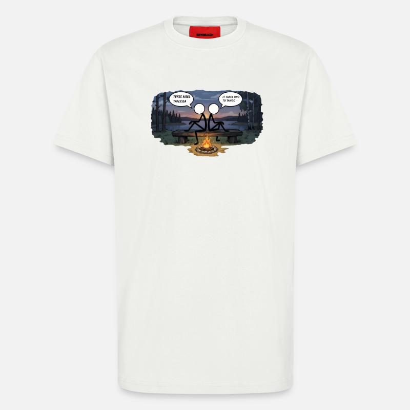 Savo Guys Duo 20 Tango - T-Shirt - made by SPREAD - OFF WHITE