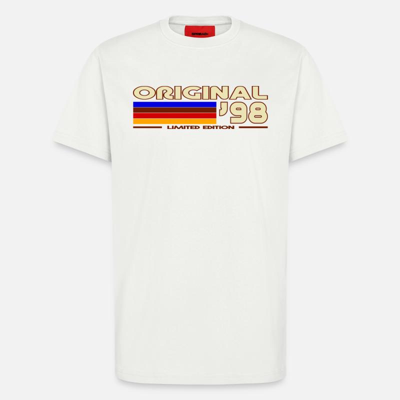 Original 98 Retro Rainbow - T-Shirt - made by SPREAD - OFF WHITE