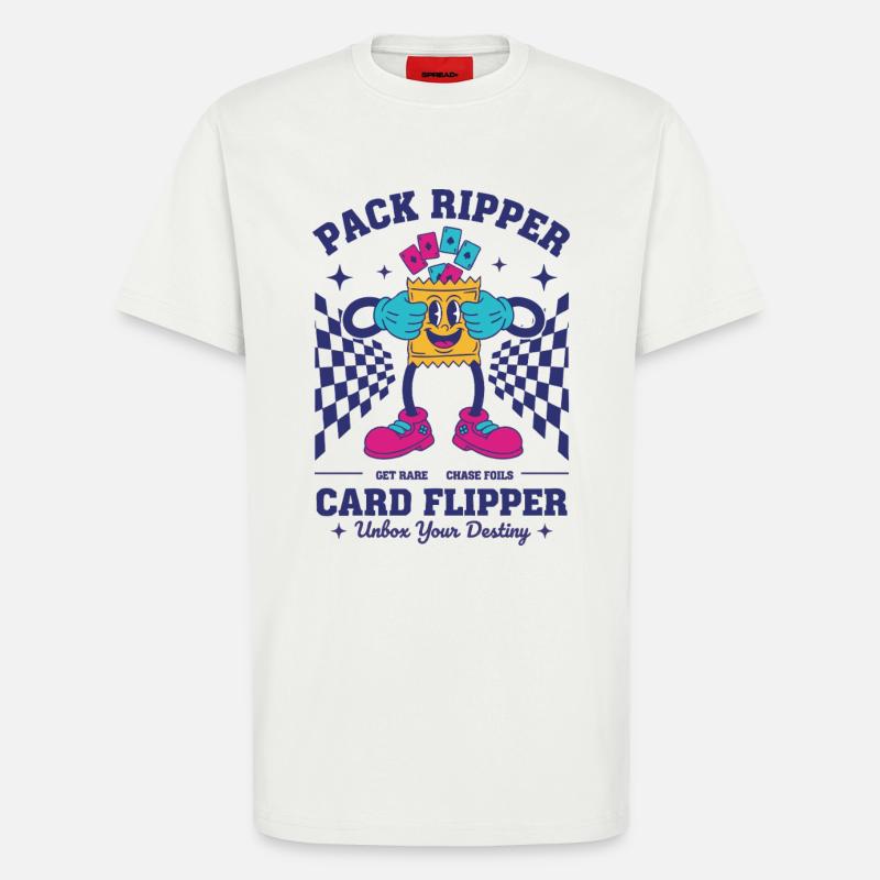 Pack Ripper Card Flipper Unbox Your Destiny - T-Shirt - made by SPREAD - OFF WHITE