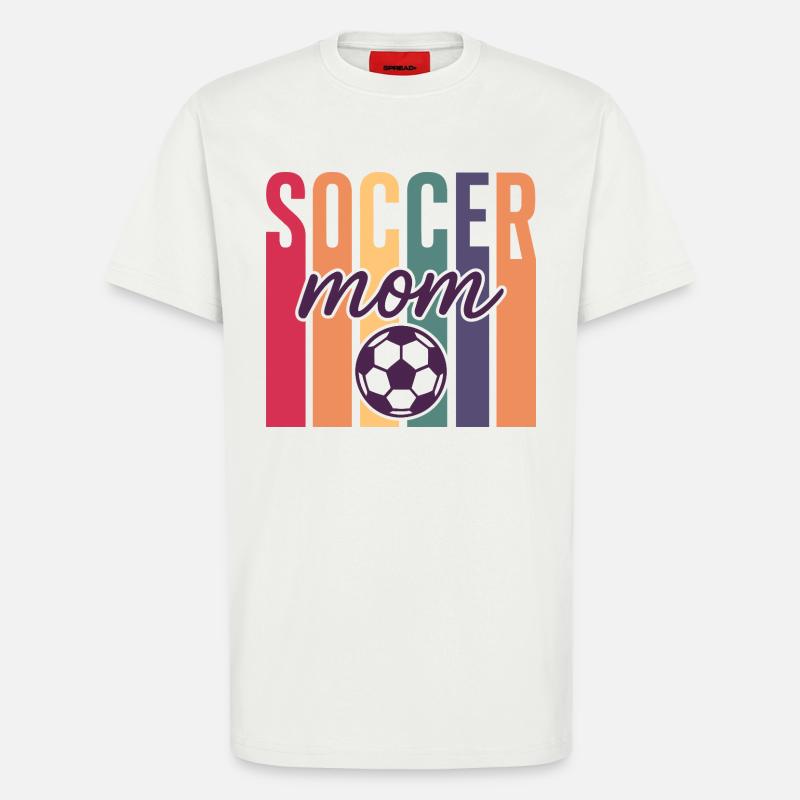 Fußball Mutter - T-Shirt - made by SPREAD - OFF WHITE
