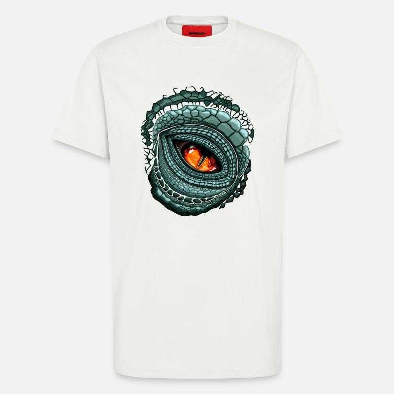 Primal Eye Predator - T-Shirt - made by SPREAD - OFF WHITE
