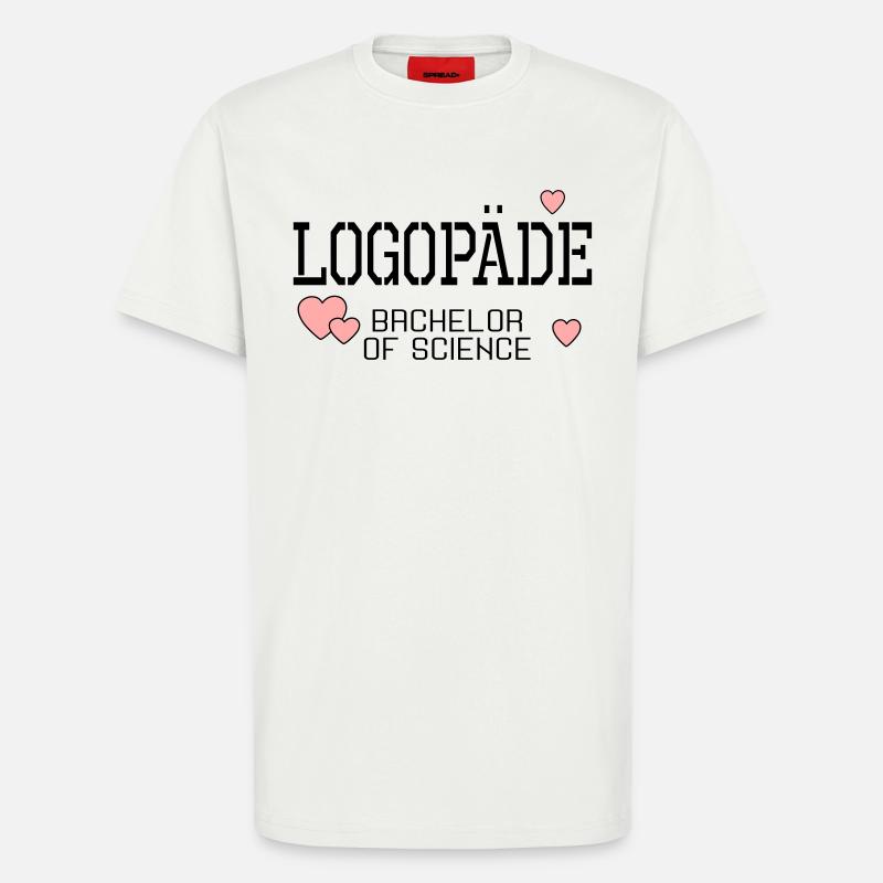Logopäde Bachelor-Studium Logopädie - T-Shirt - made by SPREAD - OFF WHITE