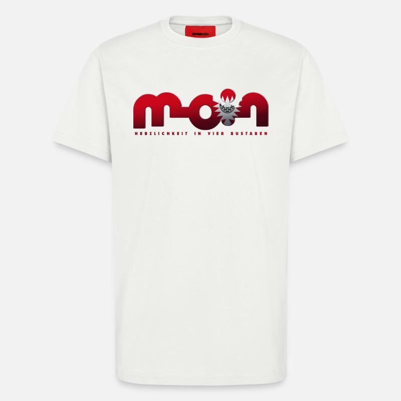 Moin - T-Shirt - made by SPREAD - OFF WHITE