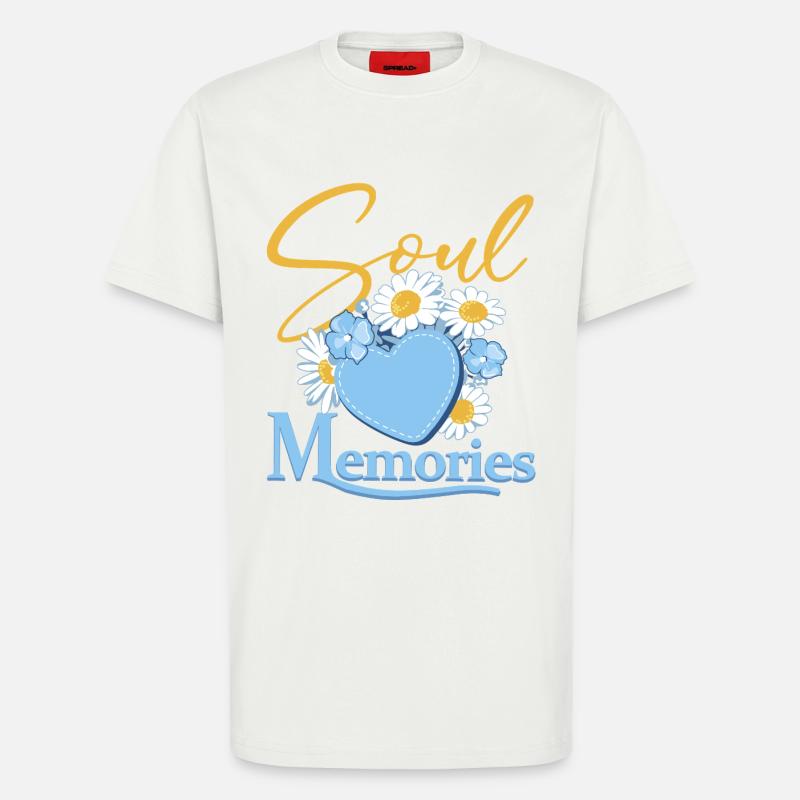 Seelen-Erinnerungen - T-Shirt - made by SPREAD - OFF WHITE